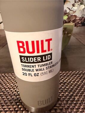 Torrent 20 oz Tumbler with Slider Lid — Taupe